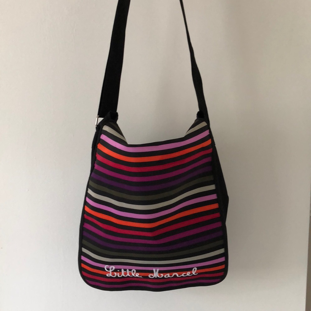 LITTLE MARCEL SATCHEL BAG ❤️🖤💚💛🧡 - Picture 2 of 8
